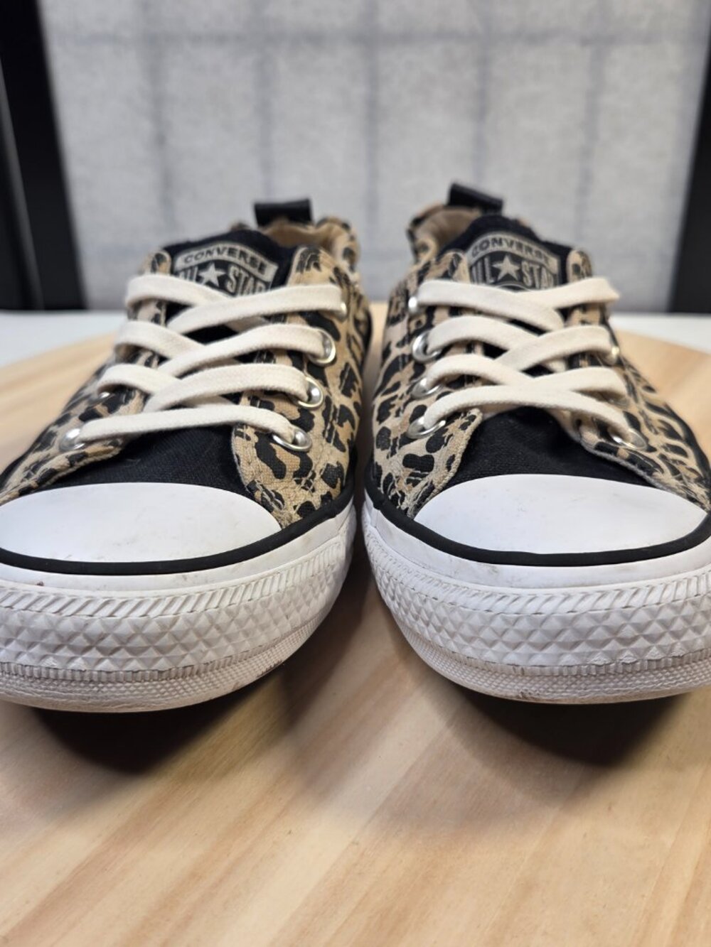 Converse Chuck Taylor All Star Shoreline Leopard Sneakers Women US 8.5 - Picture 5 of 13